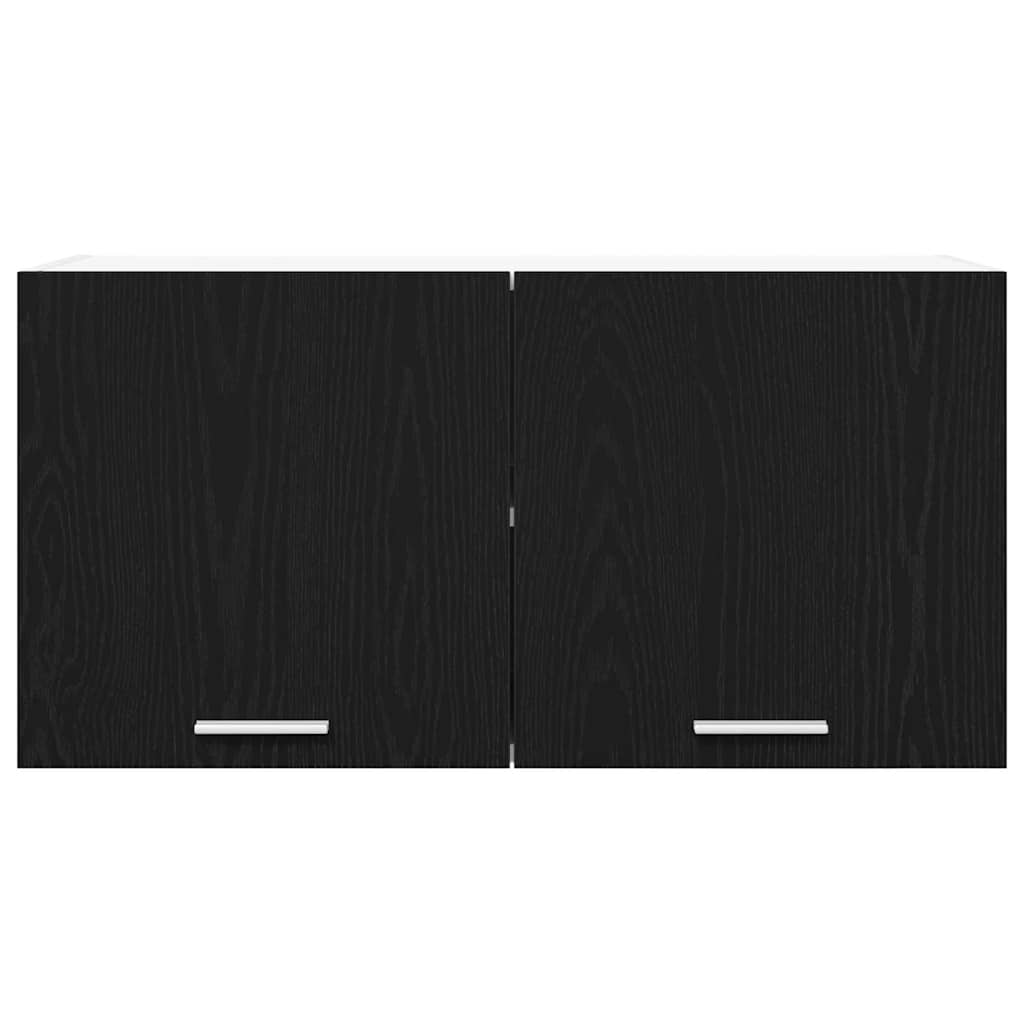 Hanging Cabinet Riga Black Oak 80 x 31 x 40 cm Engineered Wood